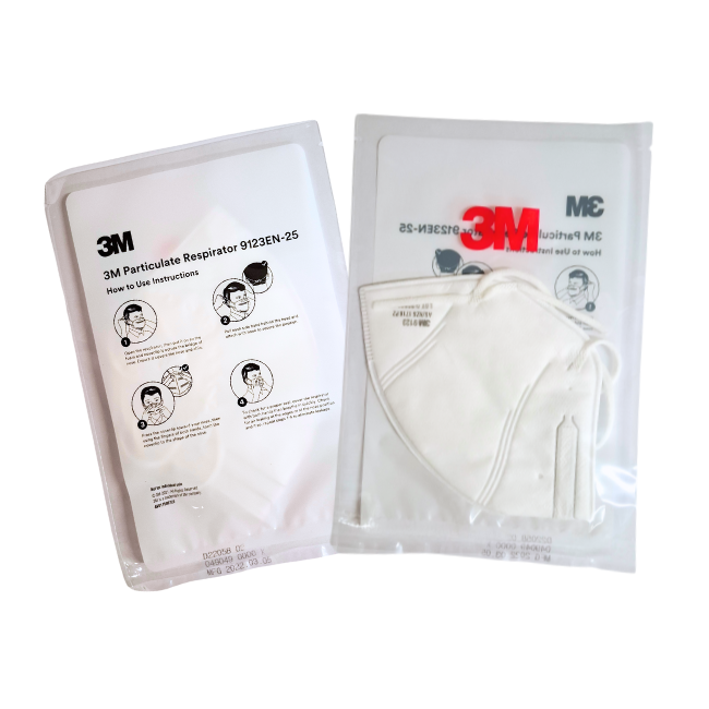 3M Disposable Face Mask P2 / N95, 25