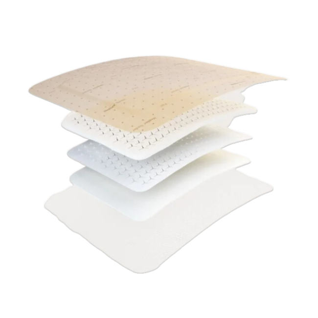 Mepilex Border Flex - Soft Silicone Foam Dressing