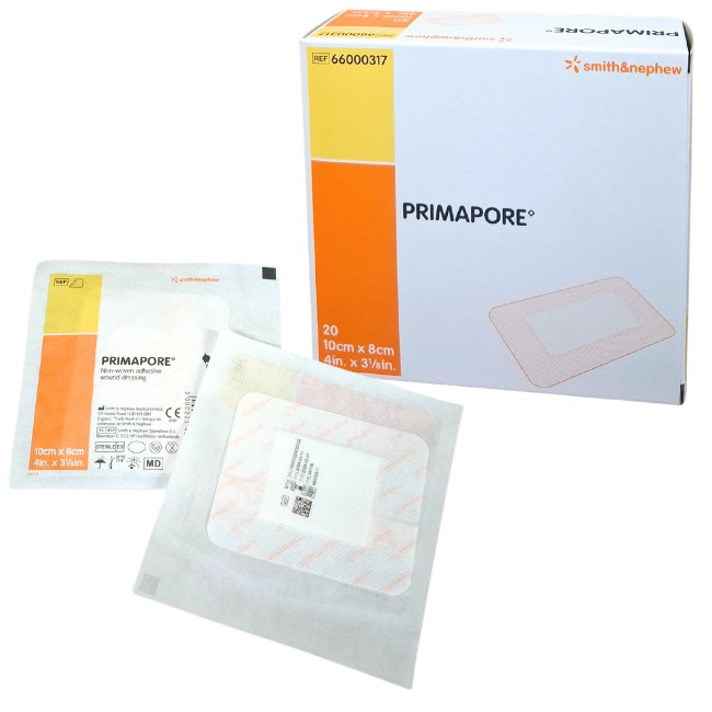 Primapore - Adhesive Non-Woven Wound Dressing