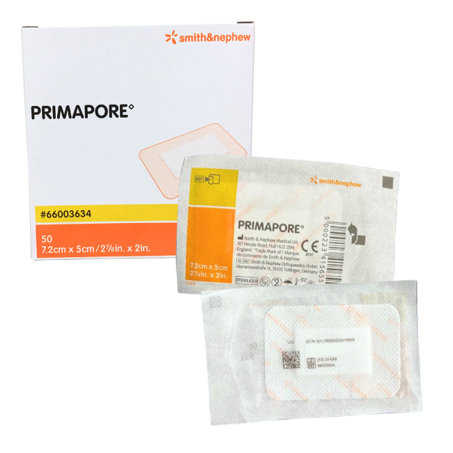 Primapore - Adhesive Non-Woven Wound Dressing