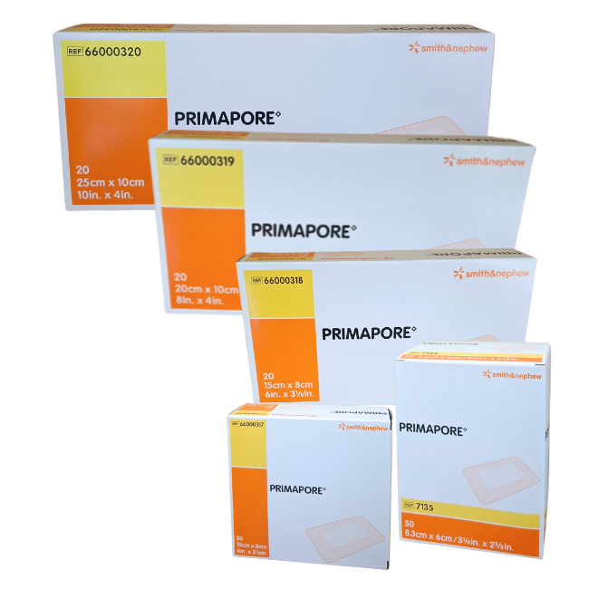 Primapore - Adhesive Non-Woven Wound Dressing